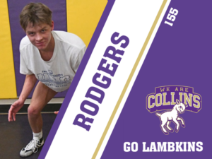 Fort Collins High School wrestling yard signs