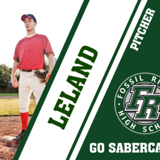 Fossil Ridge High School Baseball yard signs