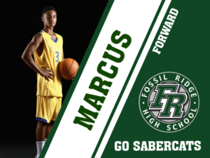 Fossil Ridge High School Basketball yard signs