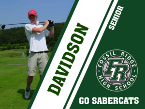 Fossil Ridge High School Golf yard signs