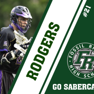 Fossil Ridge High School Lacrosse yard signs