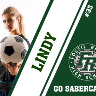 Fossil Ridge High School Soccer yard signs