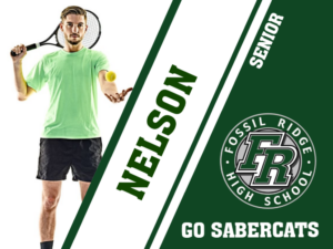 Fossil Ridge High School Tennis yard signs