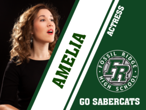 Fossil Ridge High School Theatre yard signs