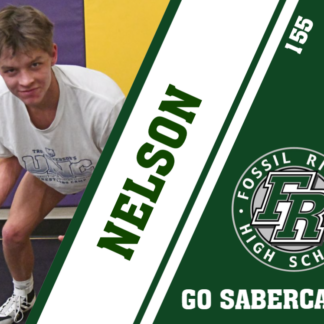 Fossil Ridge High School Wrestling yard signs