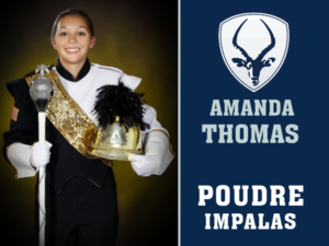 Poudre High School Band yard sign