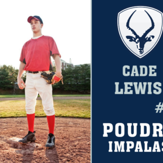Poudre High School Baseball yard sign