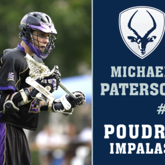 Poudre High School Lacrosse yard sign