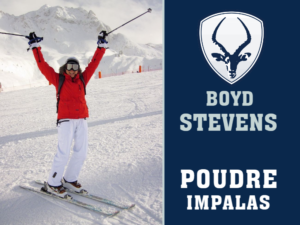 Poudre High School Nordic Ski yard sign