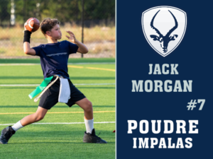 Poudre High School Unified Flag Football yard sign