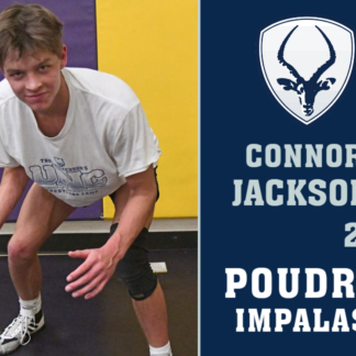 Poudre High School Wrestling yard sign