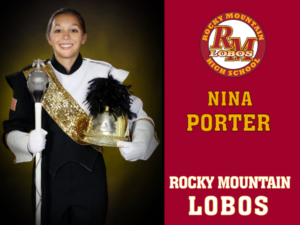 Rocky Mountain High School Band yard sign