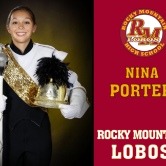 Rocky Mountain High School Band yard sign