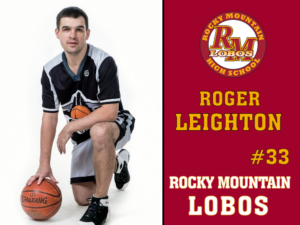 Rocky Mountain High School Basketball yard sign