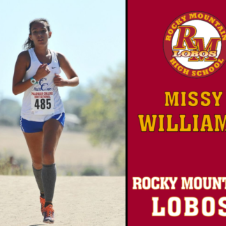 Rocky Mountain High School Cross Country yard sign