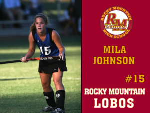 Rocky Mountain High School Field Hockey yard sign