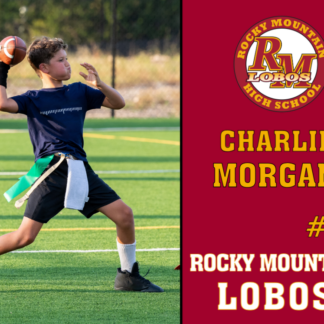 Rocky Mountain High School Flag Football yard sign