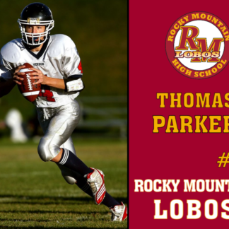 Rocky Mountain High School Football yard sign