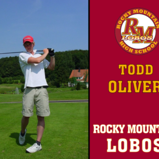Rocky Mountain High School Golf yard sign