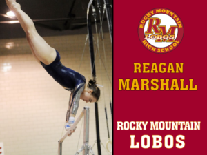 Rocky Mountain High School Gymnastics yard sign