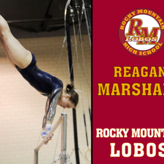 Rocky Mountain High School Gymnastics yard sign