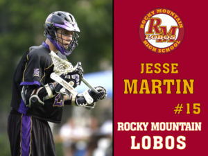 Rocky Mountain High School Lacrosse yard sign