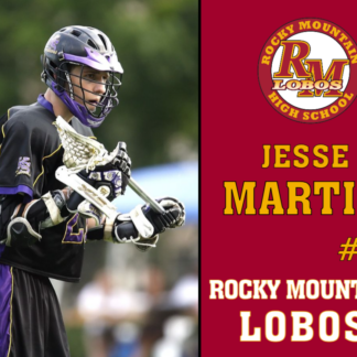 Rocky Mountain High School Lacrosse yard sign