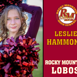 Rocky Mountain High School Poms yard sign