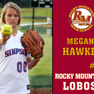 Rocky Mountain High School Softball yard sign