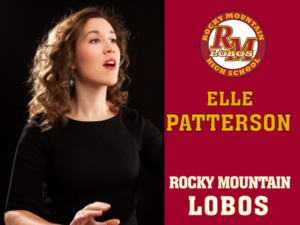 Rocky Mountain High School Theatre yard sign