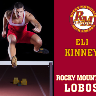 Rocky Mountain High School Track and Field yard sign