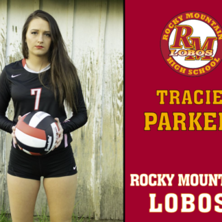 Rocky Mountain High School Volleyball yard sign