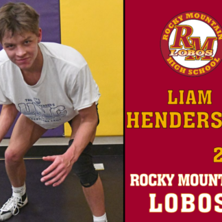 Rocky Mountain High School Wrestling yard sign