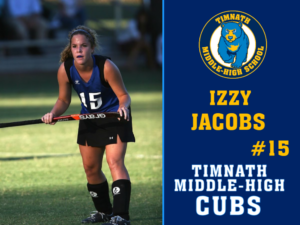 Timnath Middle High School Field Hockey yard sign