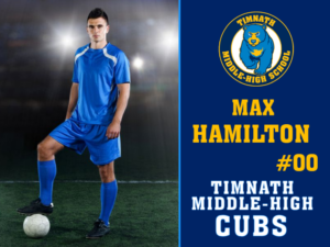 Timnath Middle High School Soccer yard sign