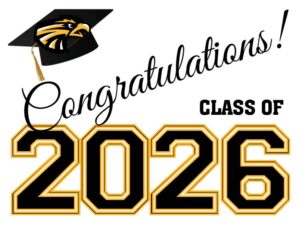 Thompson Valley High School Graduation yard signs