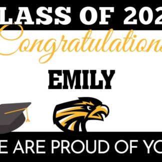 Thompson Valley High School Graduation yard signs