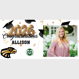thompson valley high school graduation banner