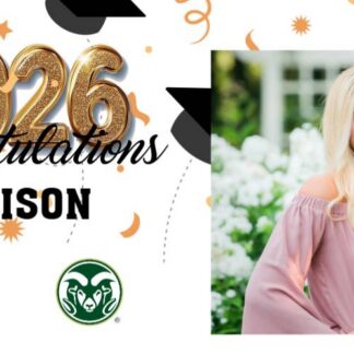 Thompson Valley High School Graduation banners