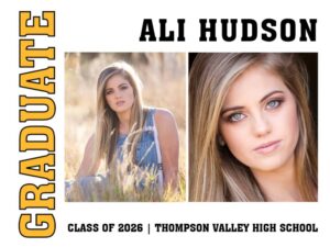 Thompson Valley High School Graduation yard signs