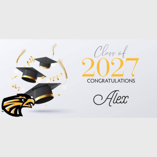 Thompson Valley Graduation banners