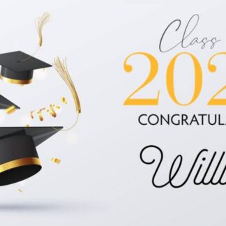 Thompson Valley High School Graduation banners