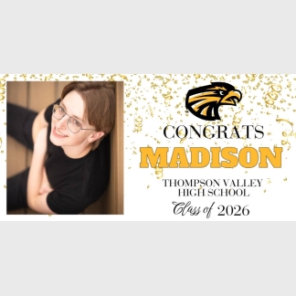 thompson valley high school graduation banner