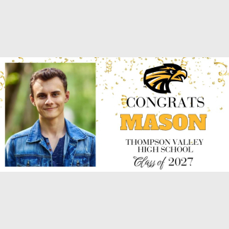 Thompson Valley Graduation photo banners