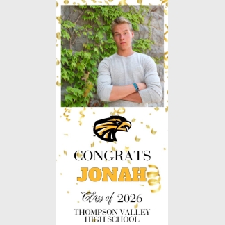 thompson valley high school graduation banner