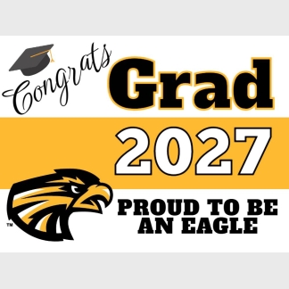 Thompson Valley High School Graduation yard signs