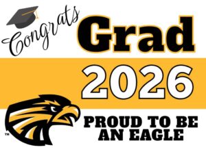 Thompson Valley High School Graduation yard signs