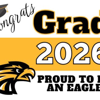Thompson Valley High School Graduation yard signs