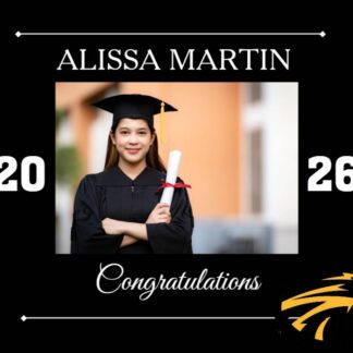 Thompson Valley High School Graduation yard signs