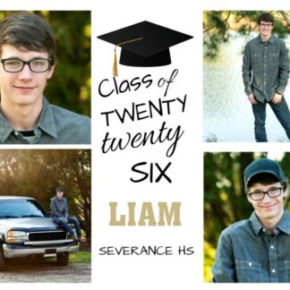 graduation photo yard signs